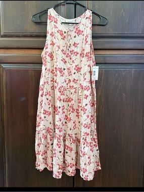 NWT Studio B by Bobeau Floral Babydoll Dress Size Small